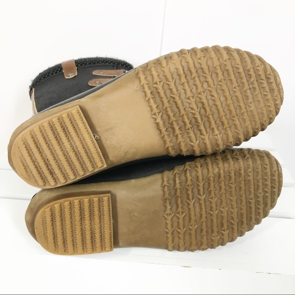 ESPRIT Belinda fuzzy lined DUCK winter boots size women’s 6 EUC WARM!! - Picture 7 of 9